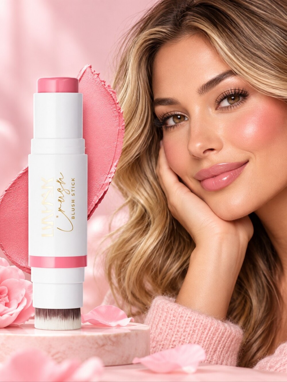 LWYA BY KIM GRAVEL Cream Blush Stick - Pretty In Pink